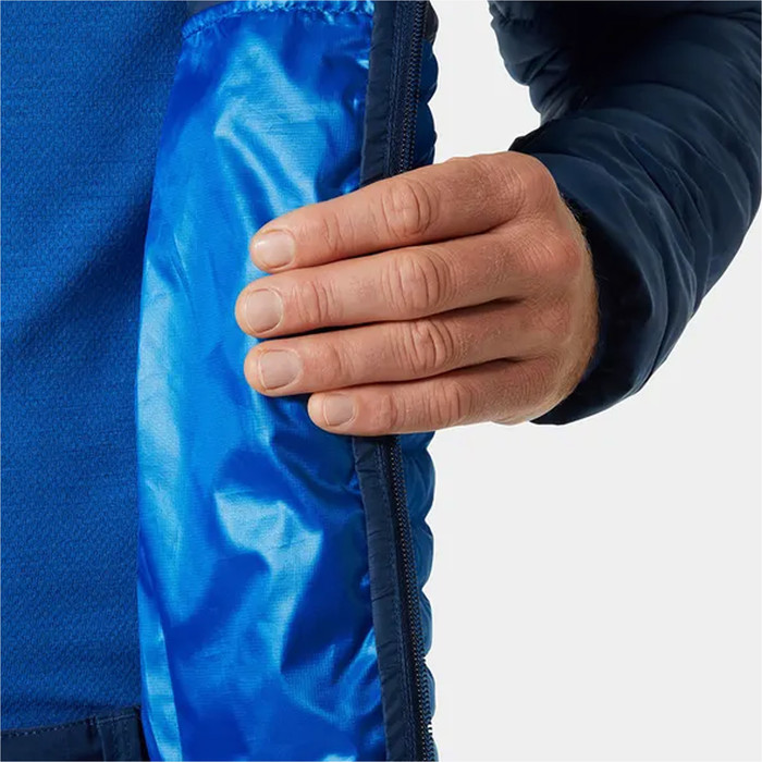 2024 Helly Hansen Hombres Banff Chaqueta De Vela Con Capucha Insulator 63251 - Cobalto 2.0